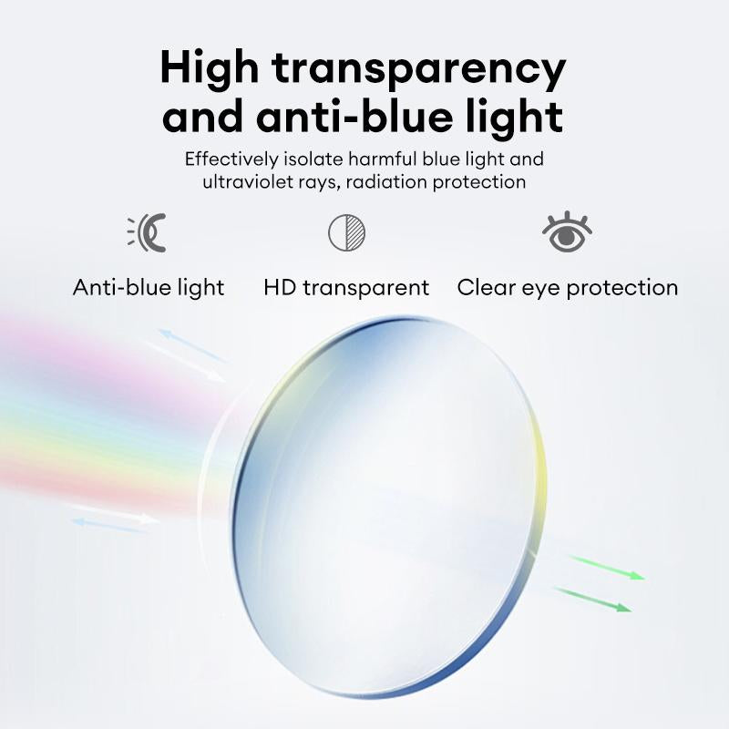 HYUNDAI C8 Pro Wearable Multifunctional Bluetooth Smart Glasses, Durable Anti-Blue Light Glasses with Earbud Headset for Music & Calls, Electronic Audio Glasses for Men & Women, Bluetooth Clear Glasses